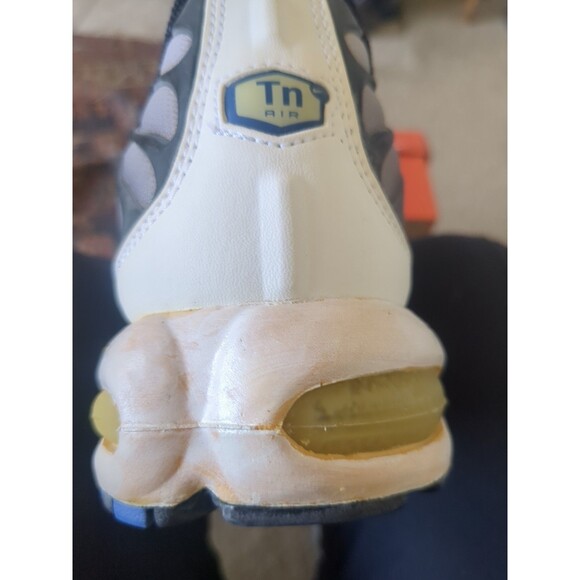 Nike Air Max + White Royal Blue Medium Gray Size 10 Nib Authentication Pending - Picture 16 of 16